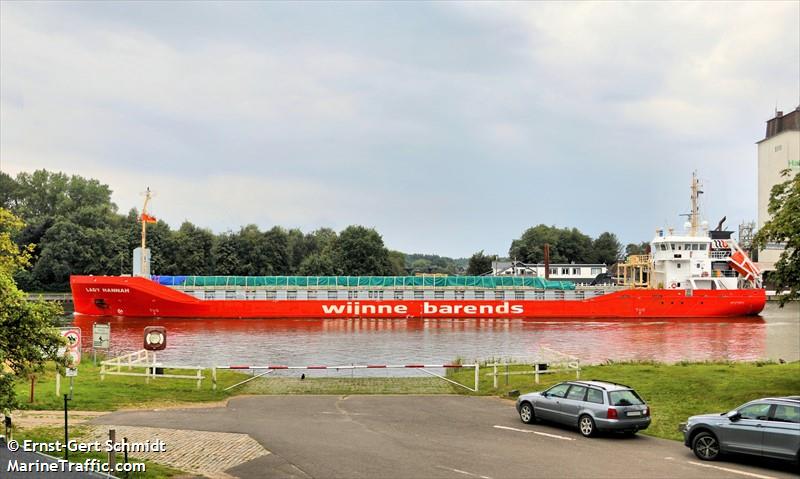 lady hannah (General Cargo Ship) - IMO 9835018, MMSI 245399000, Call Sign PDSR under the flag of Netherlands