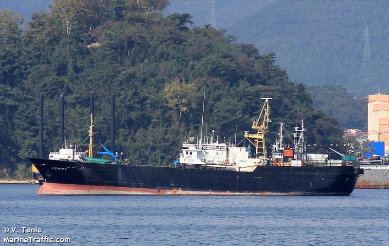 adonis (Fishing Vessel) - IMO 9031002, MMSI 273312460, Call Sign UHVI under the flag of Russia