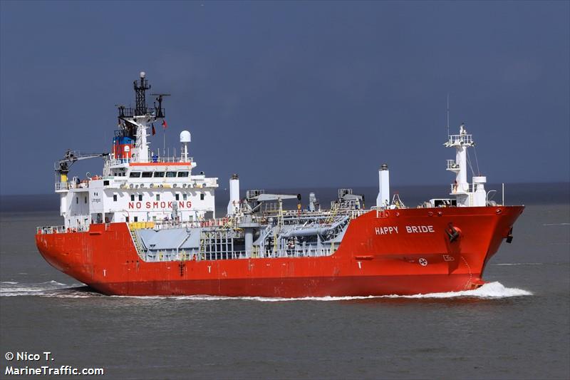 gas houston (LPG Tanker) - IMO 9181900, MMSI 352898679, Call Sign 3E3595 under the flag of Panama