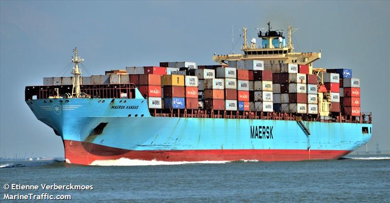 maersk kansas (Container Ship) - IMO 9311701, MMSI 368053000, Call Sign WMKQ under the flag of United States (USA)