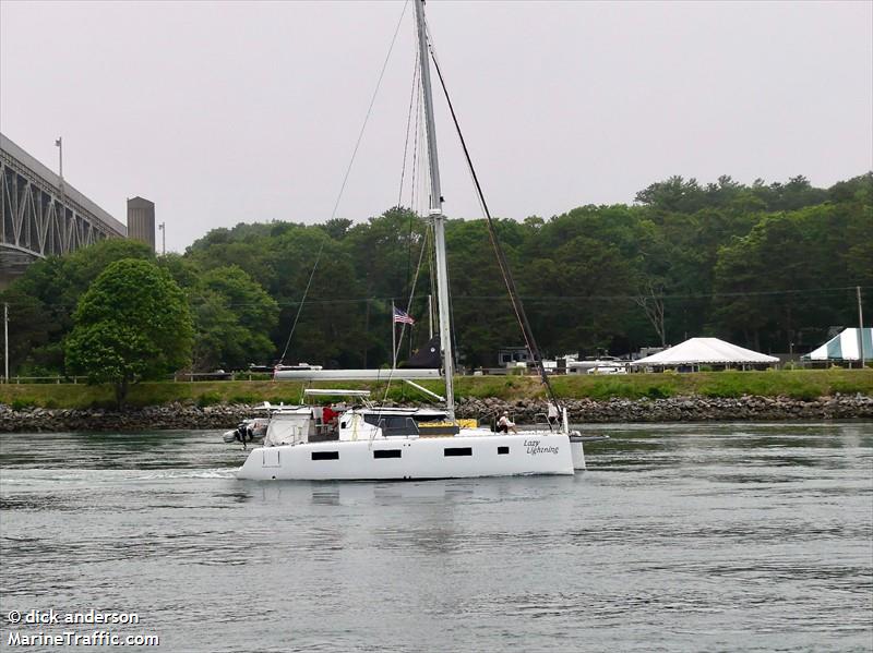 lazy lightning (Pleasure craft) - IMO , MMSI 368222940, Call Sign WDM6185 under the flag of United States (USA)