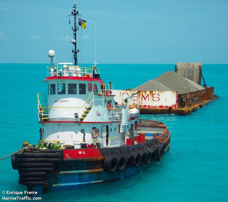 big al (Tug) - IMO 7208077, MMSI 518198000, Call Sign E5U2149 under the flag of Cook Islands