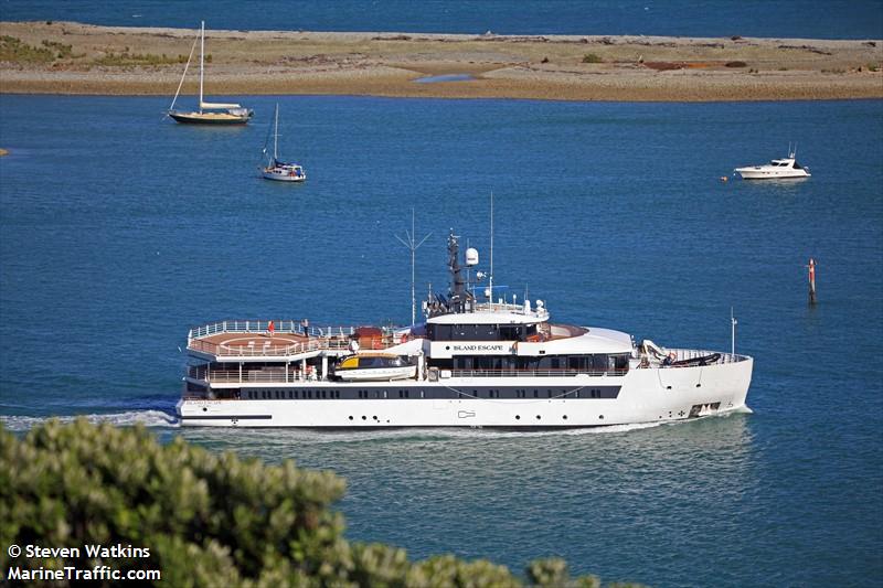 island escape (Passenger (Cruise) Ship) - IMO 9903994, MMSI 538009093, Call Sign V7A4306 under the flag of Marshall Islands