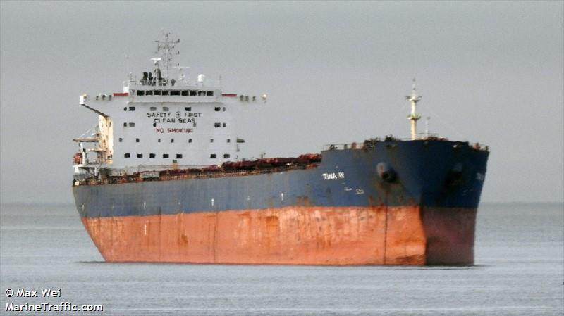 tina iv (Bulk Carrier) - IMO 9465772, MMSI 636021442, Call Sign 5LDY4 under the flag of Liberia