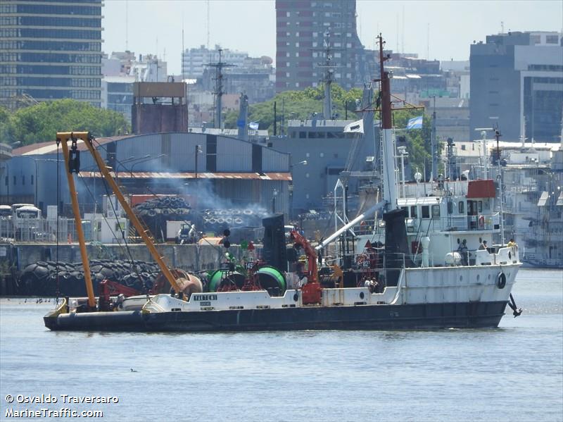 yaktemi (Offshore Tug/Supply Ship) - IMO 6915570, MMSI 701000676, Call Sign LW8733 under the flag of Argentina