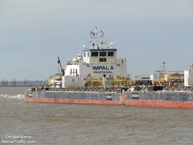 impala pantanal (Other type) - IMO , MMSI 755113000, Call Sign ZPTQ under the flag of Paraguay