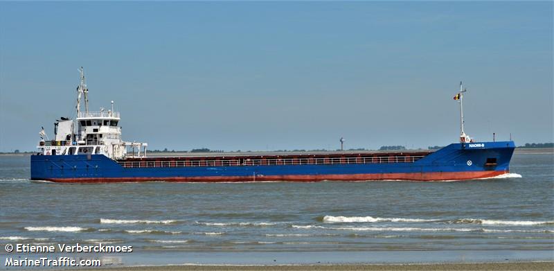naomi-b (General Cargo Ship) - IMO 9557367, MMSI 210383000, Call Sign 5BYJ5 under the flag of Cyprus