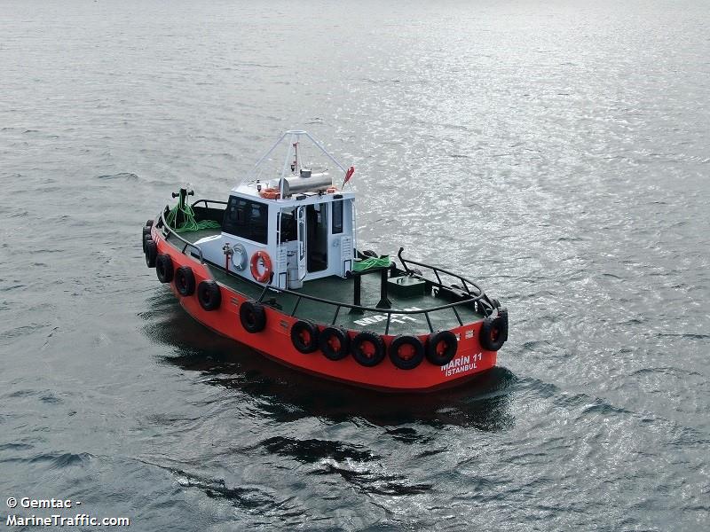 marin 11 (Tug) - IMO , MMSI 271049704, Call Sign TCA6783 under the flag of Turkey