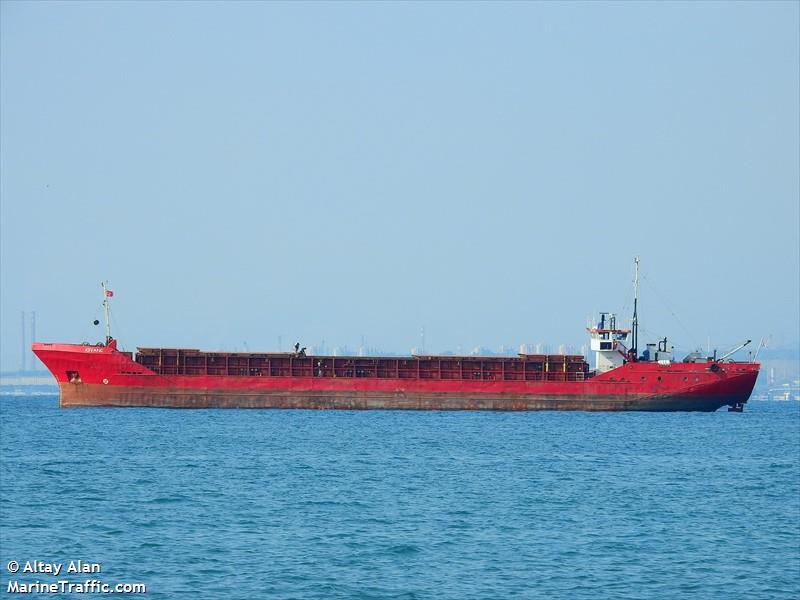 kivanc (General Cargo Ship) - IMO 8020123, MMSI 271055028, Call Sign TCA9028 under the flag of Turkey