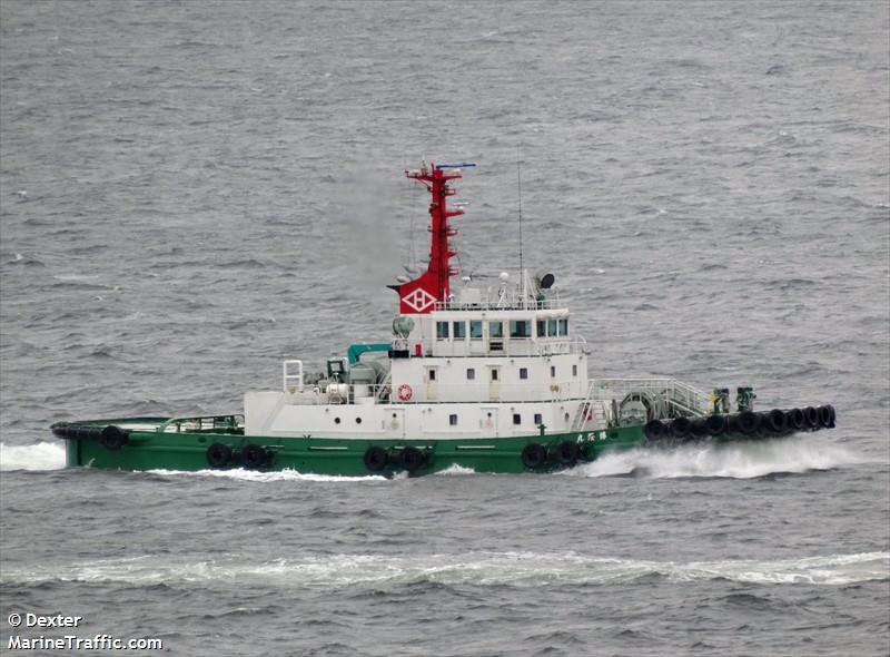 hakuryu maru (Tug) - IMO 9401441, MMSI 431602349, Call Sign JD2328 under the flag of Japan