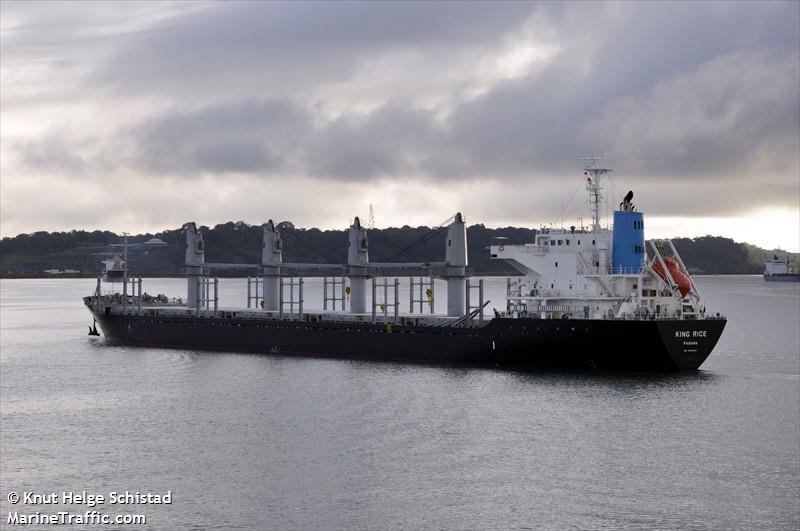 irie iris (Bulk Carrier) - IMO 9633290, MMSI 538009756, Call Sign V7A5126 under the flag of Marshall Islands