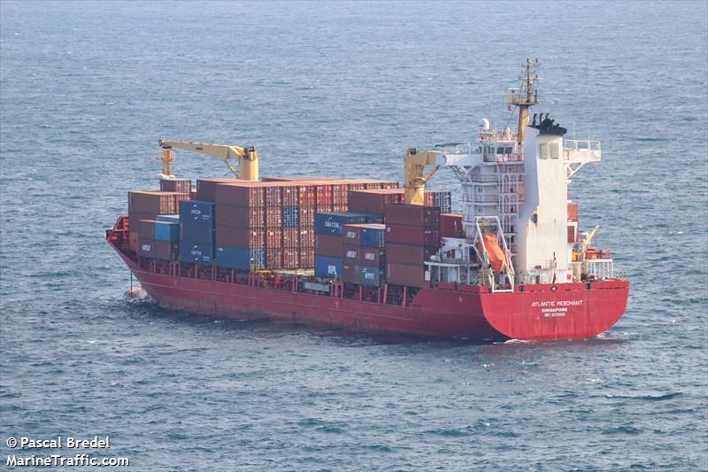 atlantic merchant (Container Ship) - IMO 9378929, MMSI 563143700, Call Sign 9V7597 under the flag of Singapore