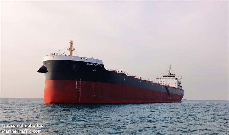 benefactor (Bulk Carrier) - IMO 9935466, MMSI 636021181, Call Sign 5LCR4 under the flag of Liberia