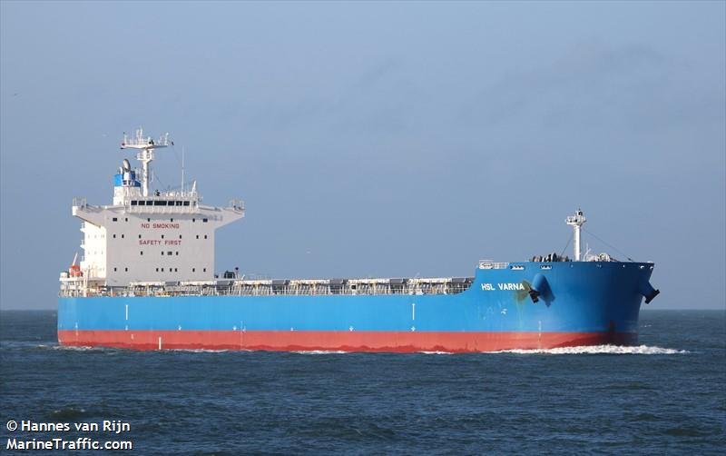 hsl varna (Bulk Carrier) - IMO 9928360, MMSI 636021351, Call Sign 5LDN7 under the flag of Liberia
