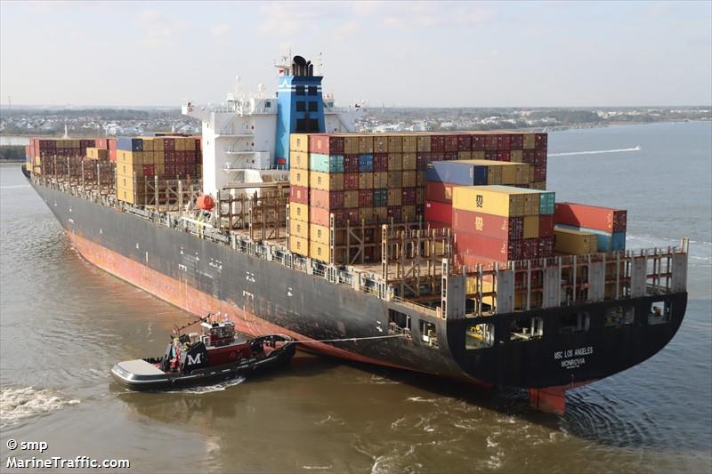los angeles trader (Container Ship) - IMO 9327798, MMSI 636021449, Call Sign 5LDZ3 under the flag of Liberia
