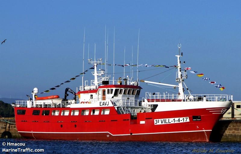 costa azul dos (Fishing Vessel) - IMO 9829306, MMSI 224085000, Call Sign EAVJ under the flag of Spain