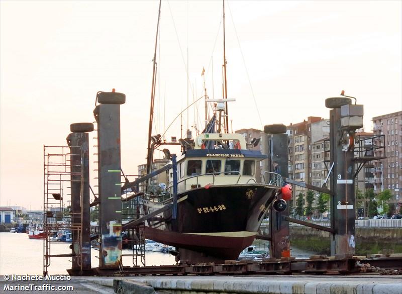 francisco padre (Fishing vessel) - IMO , MMSI 224221920, Call Sign 200528 under the flag of Spain