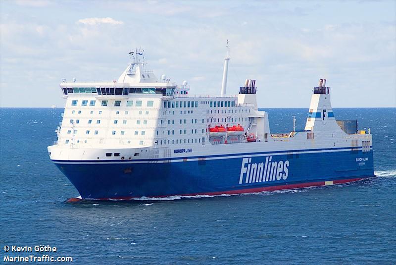 europalink (Passenger/Ro-Ro Cargo Ship) - IMO 9319454, MMSI 230699000, Call Sign OJUF under the flag of Finland