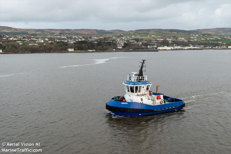 shrove (Tug) - IMO , MMSI 235013523, Call Sign MCNJ9 under the flag of United Kingdom (UK)