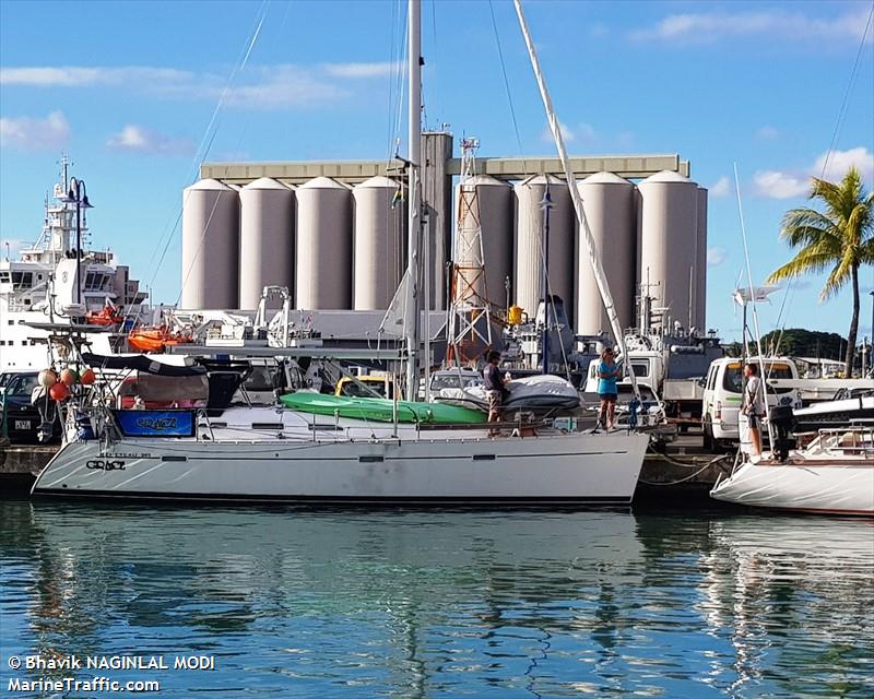 grace i (Sailing vessel) - IMO , MMSI 316017683, Call Sign CFN5581 under the flag of Canada