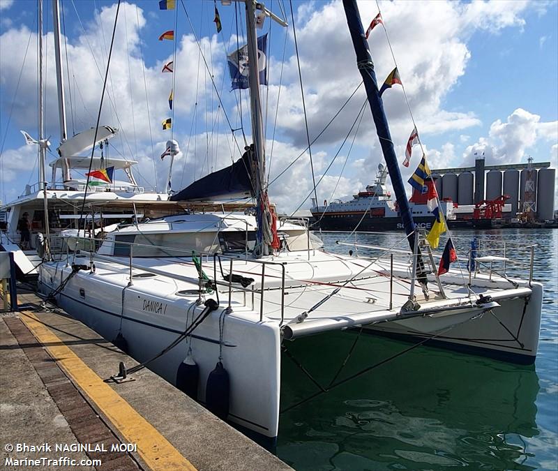 danica i (Sailing vessel) - IMO , MMSI 316034876, Call Sign CFA2452 under the flag of Canada