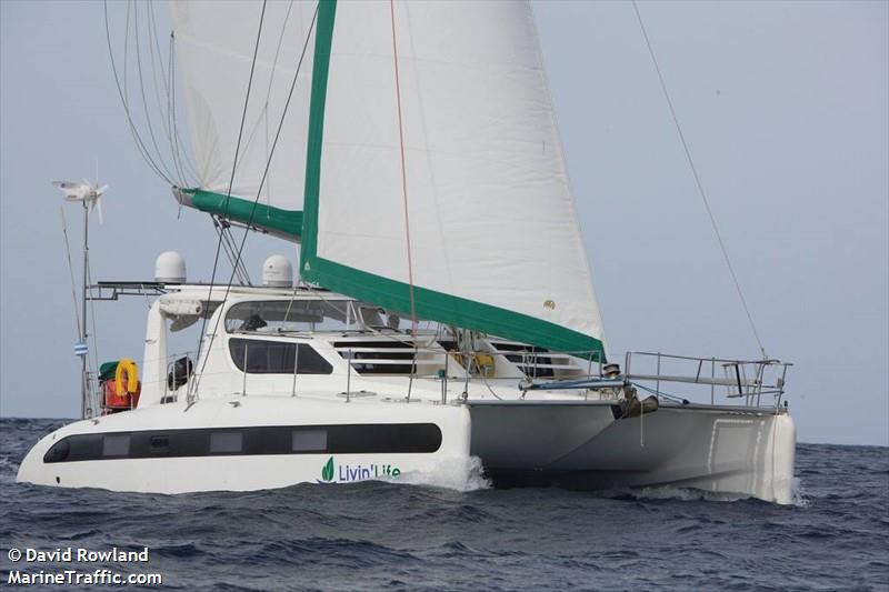 livin life (Sailing vessel) - IMO , MMSI 367642950 under the flag of United States (USA)
