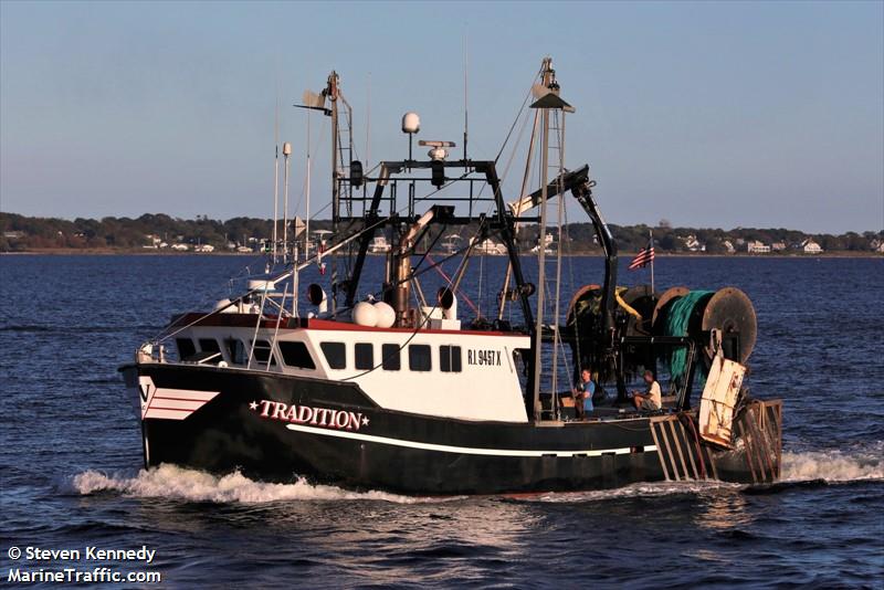 tradition (Fishing vessel) - IMO , MMSI 367761750, Call Sign WDJ2790 under the flag of United States (USA)