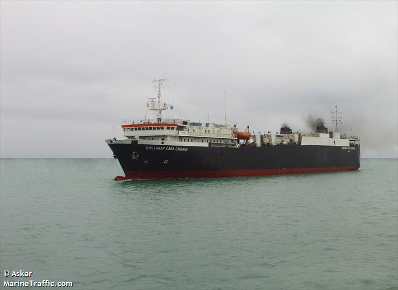 best.gara garayev (Ro-Ro Cargo Ship) - IMO 8316041, MMSI 423014100, Call Sign 4JEH under the flag of Azerbaijan