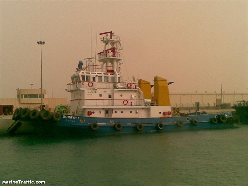 dorra 1 (Tug) - IMO 9177715, MMSI 447140000, Call Sign 9KBN under the flag of Kuwait