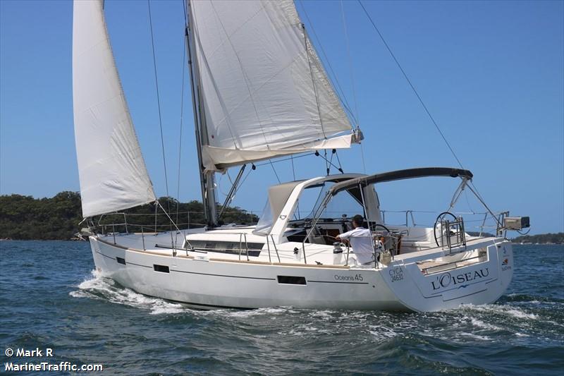loiseau (Sailing vessel) - IMO , MMSI 503090030, Call Sign LOISEAU under the flag of Australia