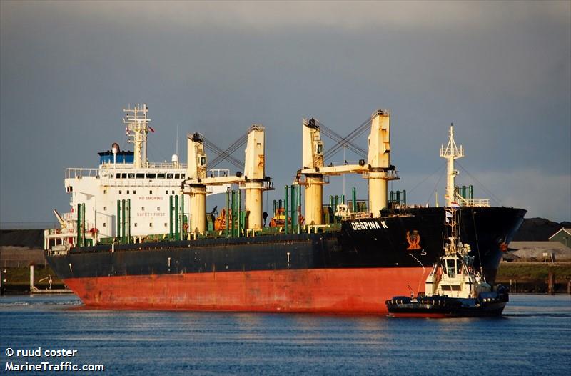 despina k (Bulk Carrier) - IMO 9559690, MMSI 636020945, Call Sign 5LBM9 under the flag of Liberia