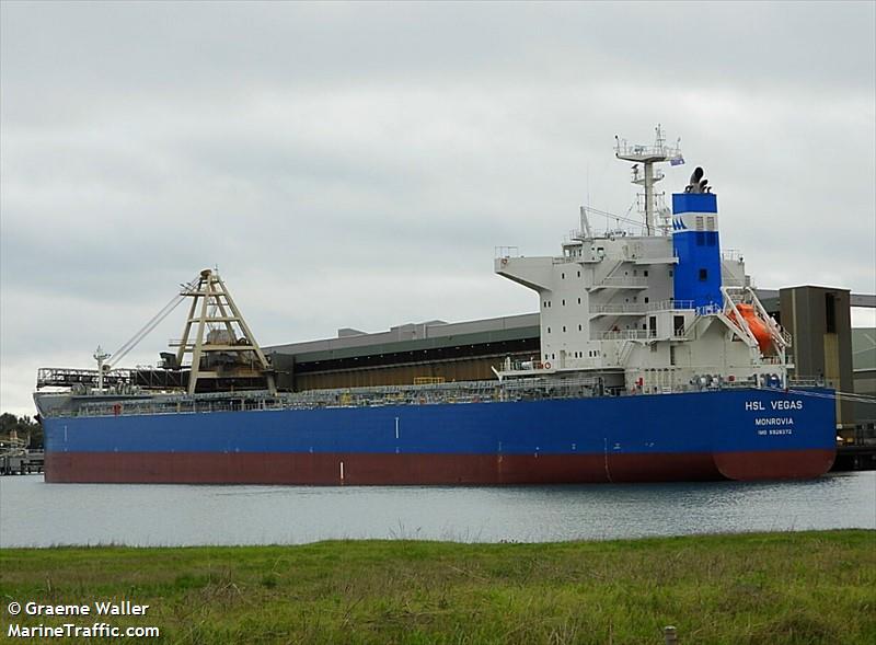 hsl vegas (Bulk Carrier) - IMO 9928372, MMSI 636021352, Call Sign 5LDN8 under the flag of Liberia