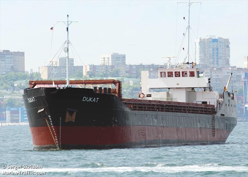 dukat (General Cargo Ship) - IMO 7927714, MMSI 667006102, Call Sign 9LC2195 under the flag of Sierra Leone