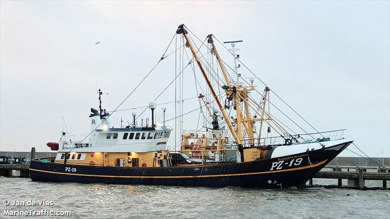 elisabeth of ladram (Fishing Vessel) - IMO 8807820, MMSI 232040373, Call Sign MKVL7 under the flag of United Kingdom (UK)