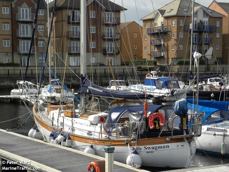 sy jolly swagman (Sailing vessel) - IMO , MMSI 235010272, Call Sign ZQNZ9 under the flag of United Kingdom (UK)