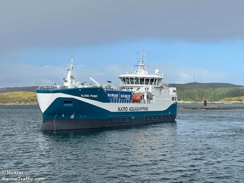 aqua caledonia (Fish Carrier) - IMO 9905813, MMSI 257930000, Call Sign LGIJ under the flag of Norway