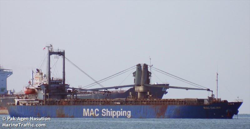 mac dalian (General Cargo Ship) - IMO 9220392, MMSI 352898720, Call Sign 3E2014 under the flag of Panama