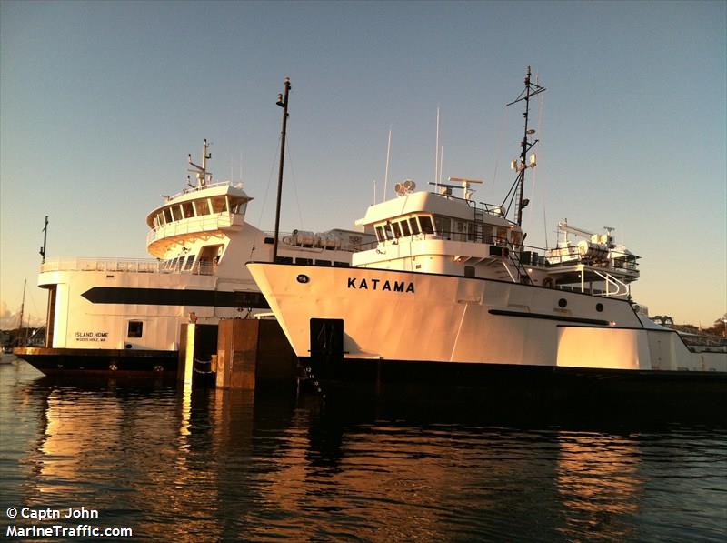 katama (Passenger ship) - IMO 8213237, MMSI 367327330, Call Sign WBP4751 under the flag of United States (USA)