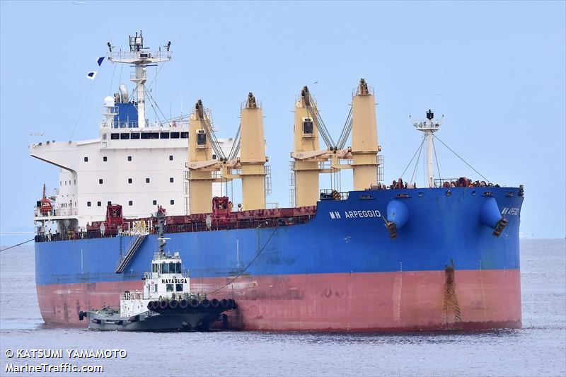 mh arpeggio (Bulk Carrier) - IMO 9916965, MMSI 563150500, Call Sign 9V7869 under the flag of Singapore