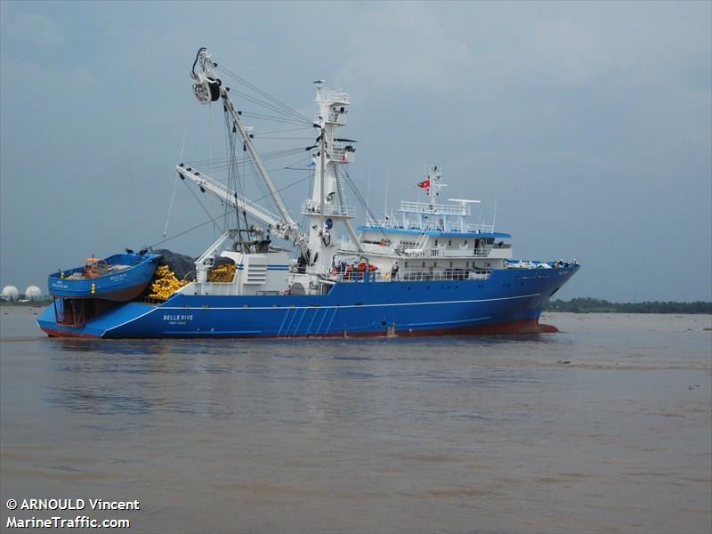 fv belle rive (Fishing Vessel) - IMO 9679622, MMSI 645373000, Call Sign 3BRY under the flag of Mauritius