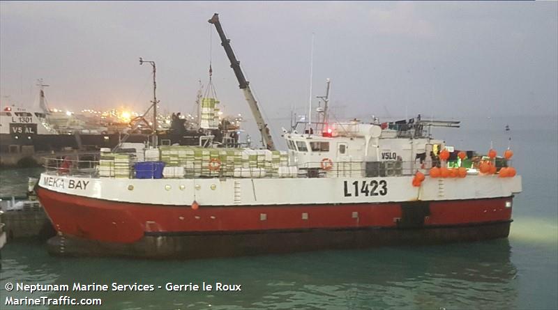 meka bay (Fishing Vessel) - IMO 9842401, MMSI 659465000, Call Sign V5LQ under the flag of Namibia