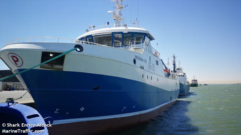 novanam one (Fishing Vessel) - IMO 9856426, MMSI 659497000, Call Sign V5JQ under the flag of Namibia