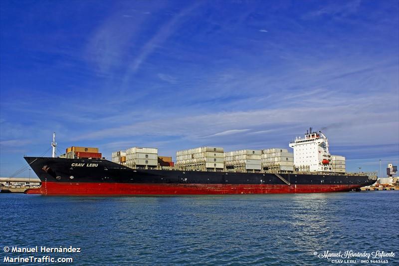 cma cgm lebu (Container Ship) - IMO 9443463, MMSI 229820000, Call Sign 9HA5595 under the flag of Malta