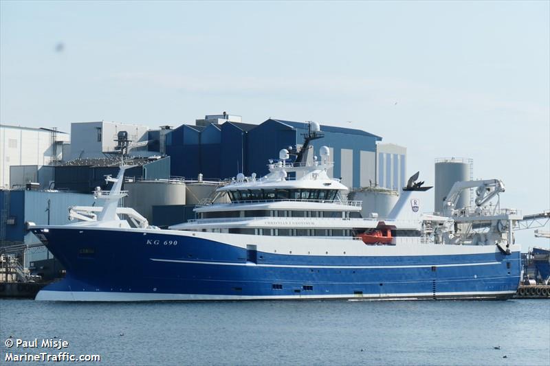 christian i grotinum (Fishing Vessel) - IMO 9915430, MMSI 231771000, Call Sign XPRE under the flag of Faeroe Islands