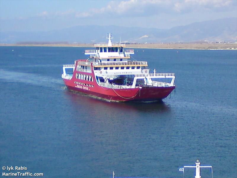 agios rafail (Passenger/Ro-Ro Cargo Ship) - IMO 8734384, MMSI 237740500, Call Sign SY4304 under the flag of Greece