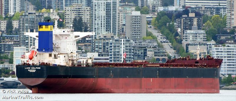 lake dolphin (Bulk Carrier) - IMO 9456680, MMSI 255802250, Call Sign CQOL under the flag of Madeira