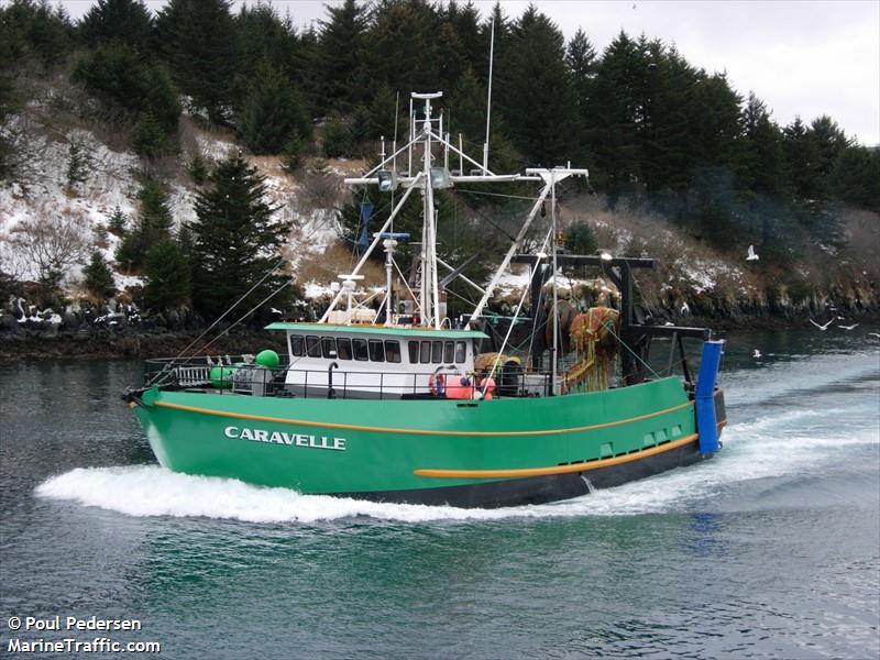 caravelle (Fishing Vessel) - IMO 7732614, MMSI 367160840, Call Sign WDD5606 under the flag of United States (USA)