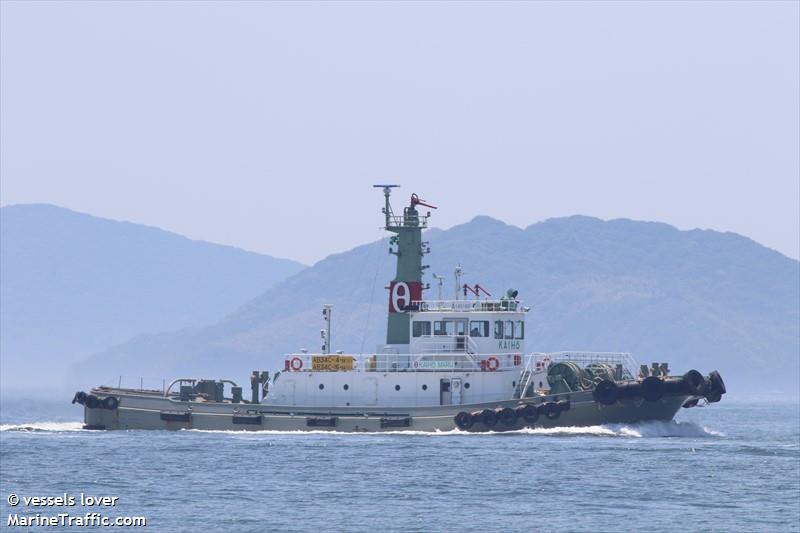 kaiho maru (Tug) - IMO 9093660, MMSI 431402026, Call Sign JD2124 under the flag of Japan