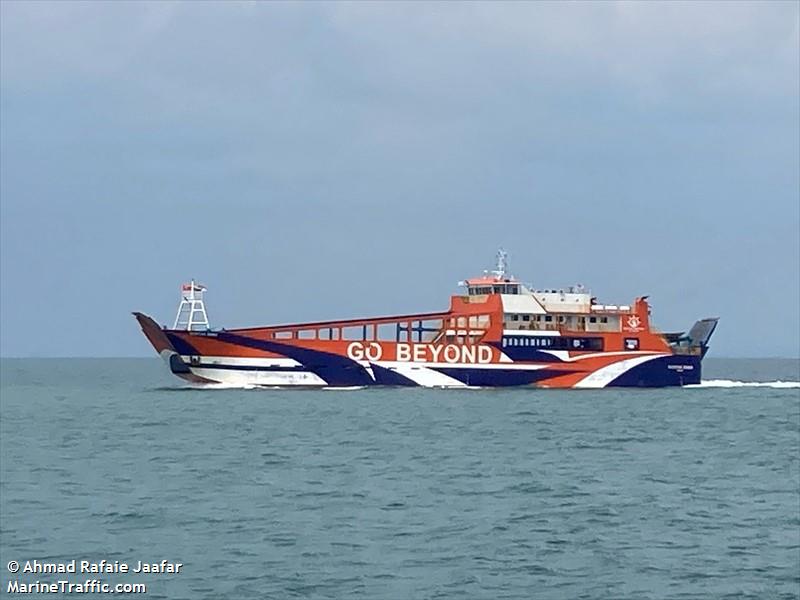 wantas roro (Passenger/Ro-Ro Cargo Ship) - IMO 9955844, MMSI 533132211, Call Sign 9M2355 under the flag of Malaysia