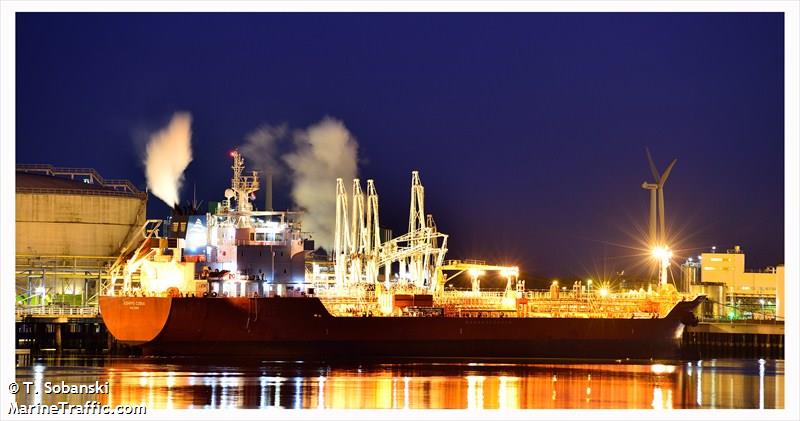 eships cobia (Chemical/Oil Products Tanker) - IMO 9353888, MMSI 538002602, Call Sign V7KC4 under the flag of Marshall Islands